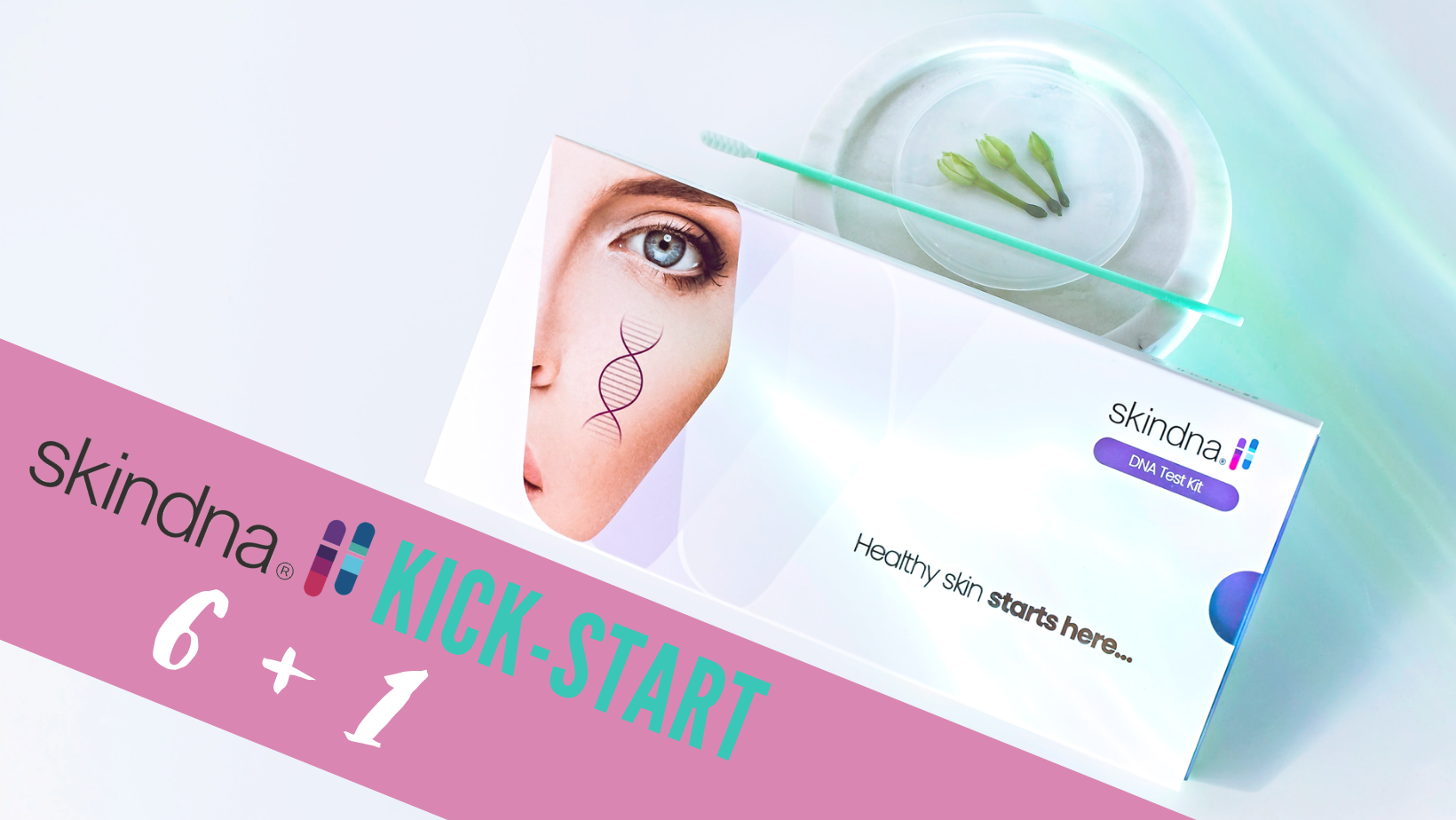 BE: Kick-Start: SkinDNA ™ genetic test (6 + 1stuks) 40% MARGE