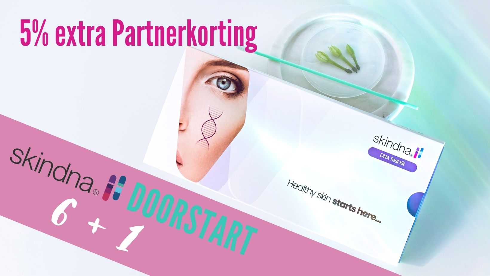 HERBESTELLEN SkinDNA ™ genetic test (6 + 1stuks) 40+5% MARGE